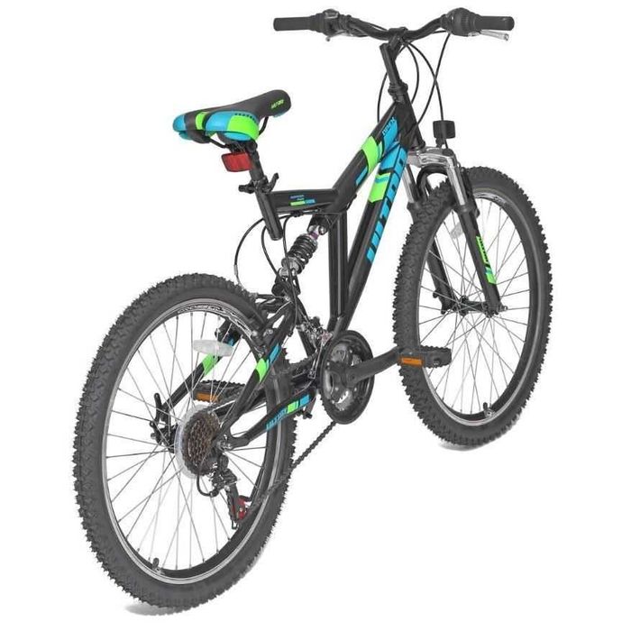 Bicicleta ULTRA Apex 24" negru/verde