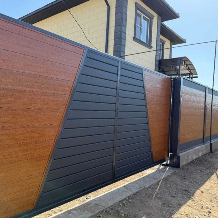 Ворота на заказ срок 5 дней  Откатные Раздвижные Навес Ангар Перила