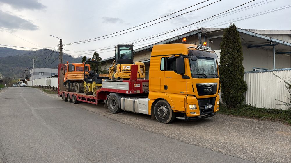 Transport marfa , agabaritic , utilaje.