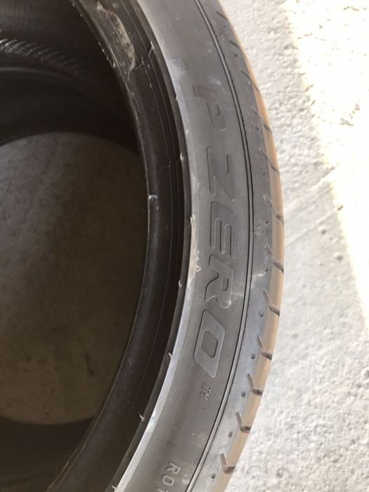 255/40/21 пирели 2 броя 5.5мм 2016