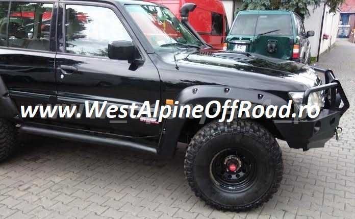 Overfendere Nissan Patrol Y61 GU4 plastic Prelungiri aripi LUNG/SCURT