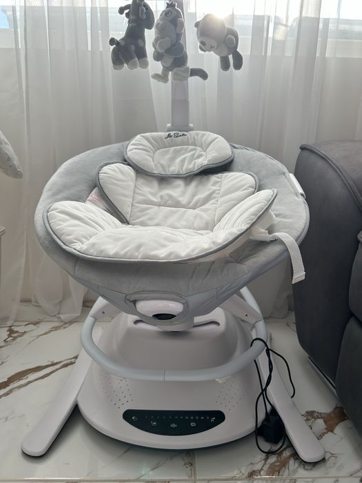 Електрическа люлка Cangaroo - La Scala, розова