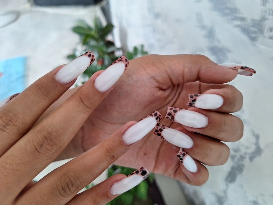 Модели на наращивание ногтей 5000! Маникюр!