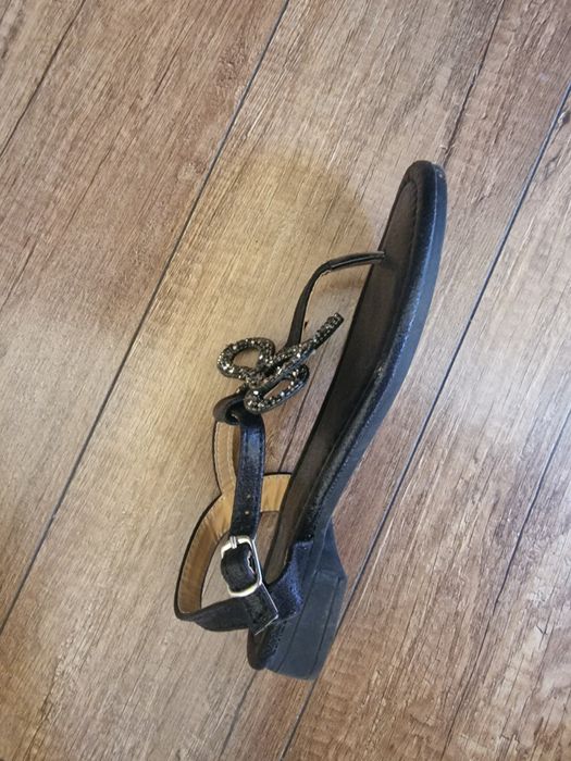 Дамски сандали черни