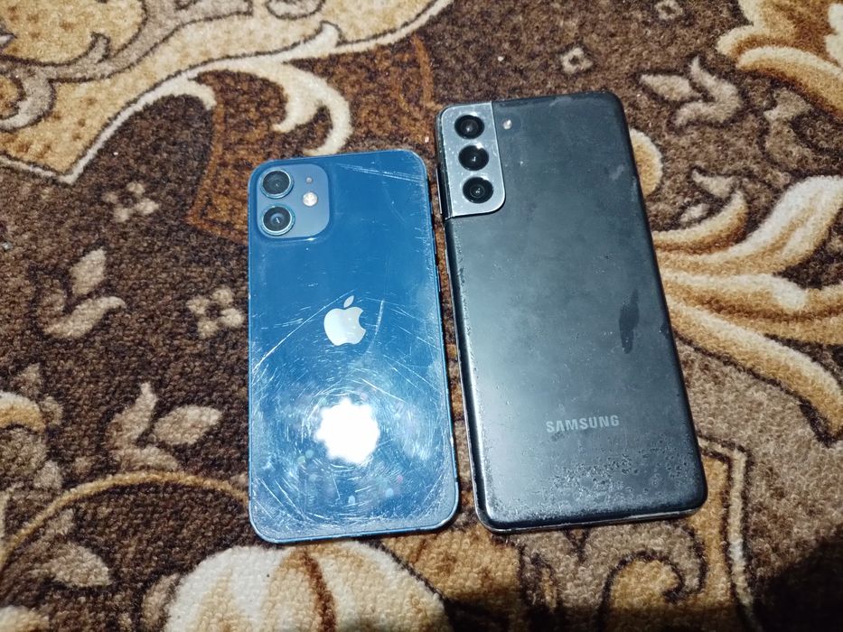 Samsung S21 5G Айфон 12 мини