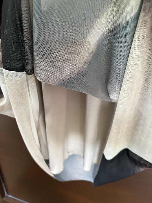 Дълга рокля тюл с подплата размер М