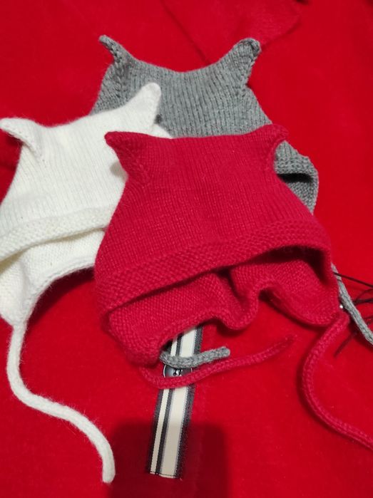 Детские шапки с ушками