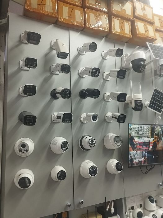 Установка камер видеонаблюдение