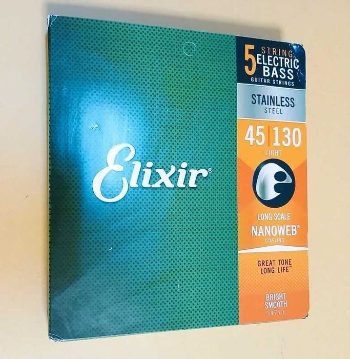 Elixir corzi chitara Bass 45-130