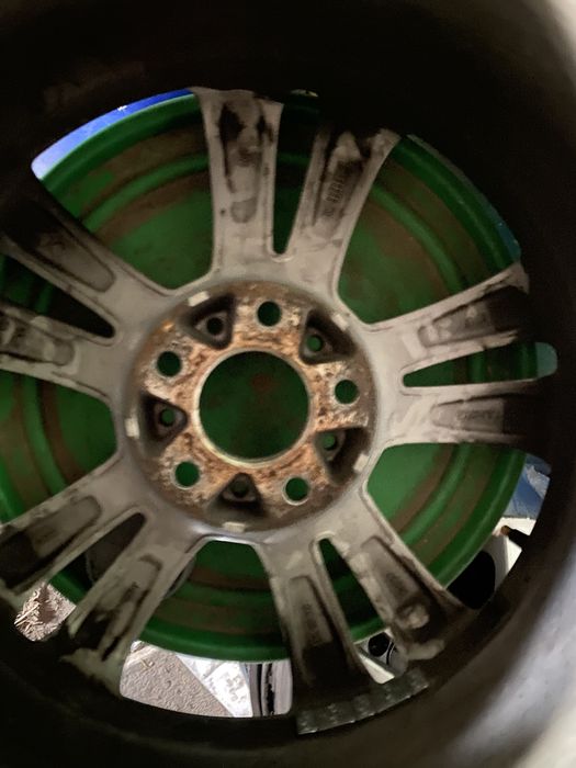 17 цола джанти,свалени от Мерцедес ГЛК , в много добро състояние