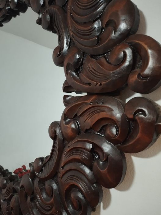 Vând oglindă lucrată manual