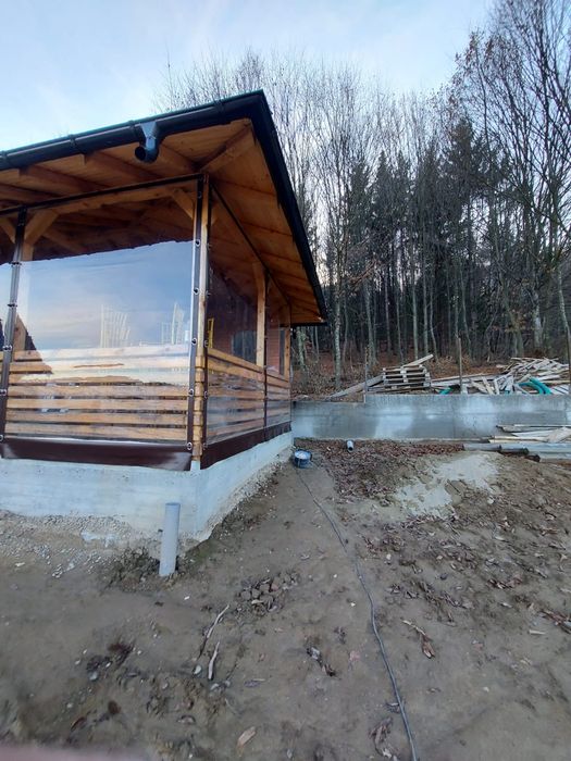 Rulouri,Folie terase si foisoare, folii terasa Cristal premium