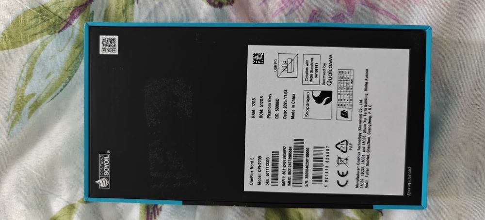 One Plus Nord 5 12gb 512g