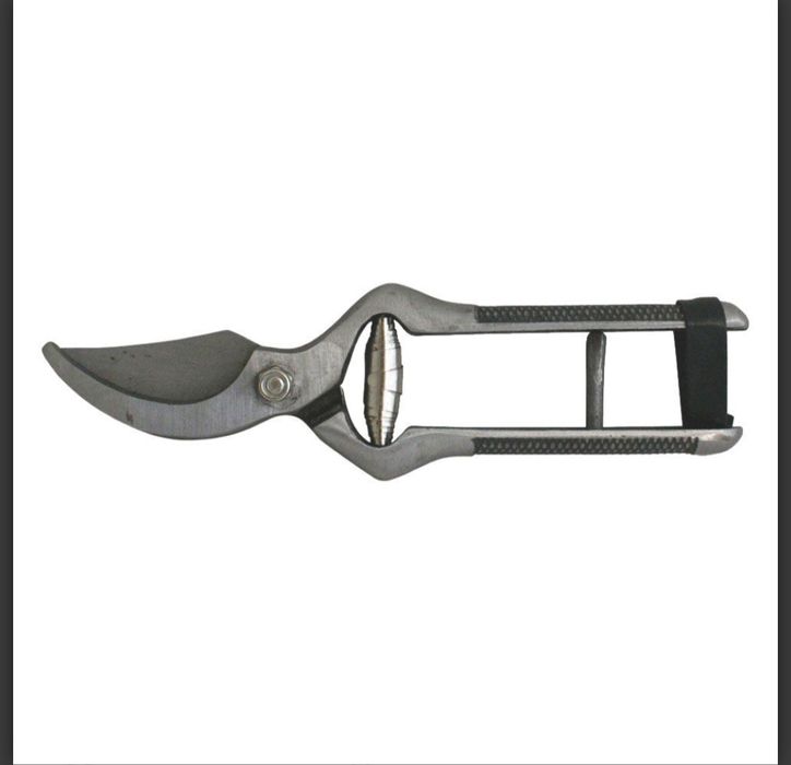 Ножица лозарска 9" PREMIUM - Усилена - Метални дръжки - Незалепващо по