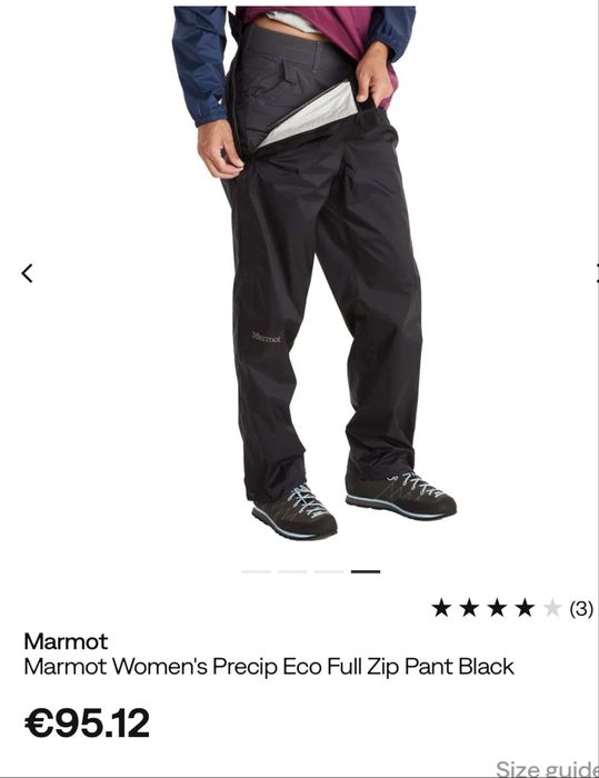 Мъжки туристически панталон мембрана MARMOT . Размер L