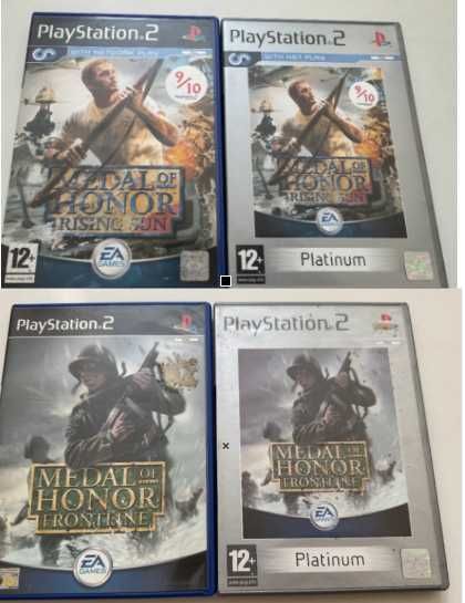 Medal of Honor: Rising Sun и Medal of Honor: Frontline за PS2