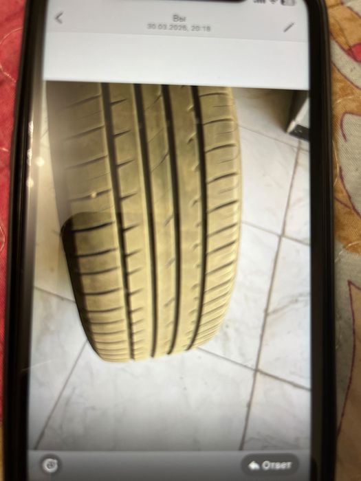 Продам шины б/у  Hankook 4 шт