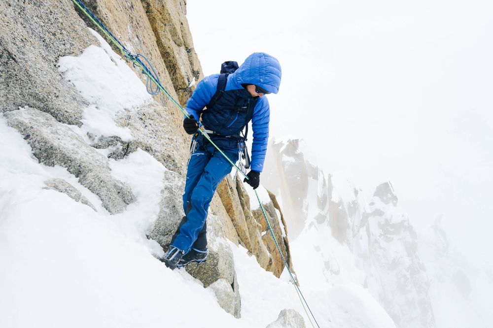 Surpantalon Ice Albastru Turcoaz închis - produs resigilat Decathlon