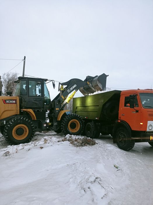 Услуги КамАЗ погрузчик