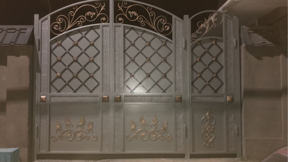 Покраска ворот и тдл