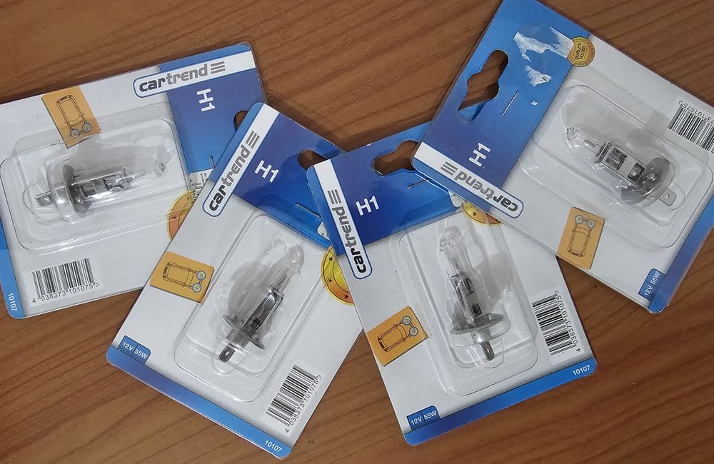 Becuri H1  noi  Ambalate halogen   - donez