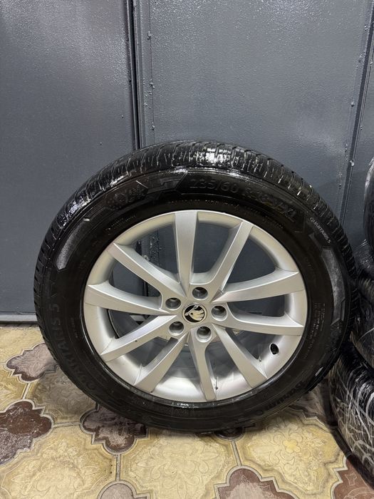 Продаю комплект дисков с резиной Skoda kodiaq