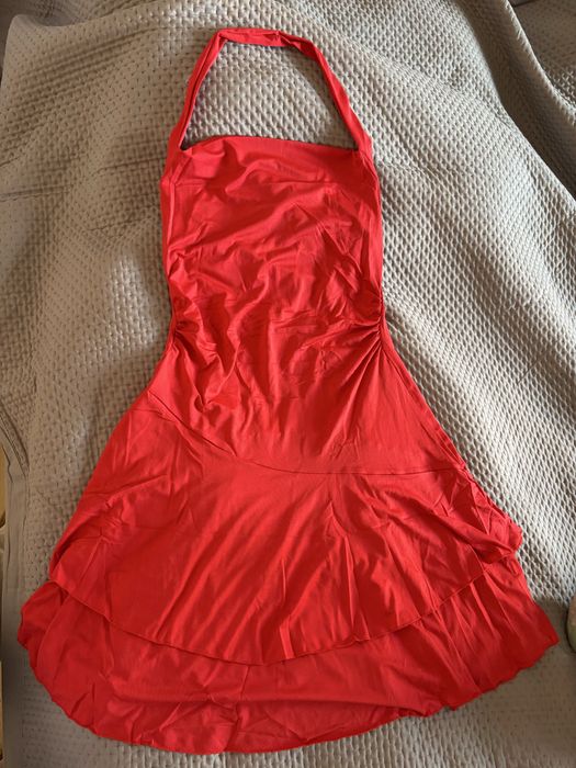 Сарафан женская красный