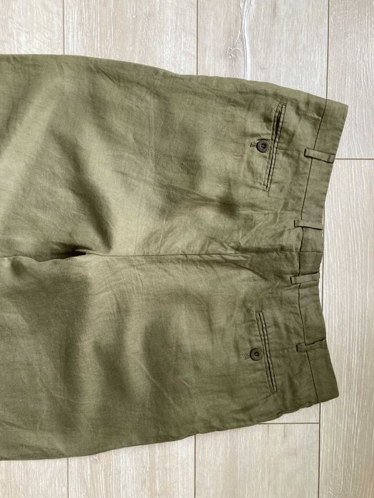 Brioni linen pants мъжки ленен панталон лен размер 52