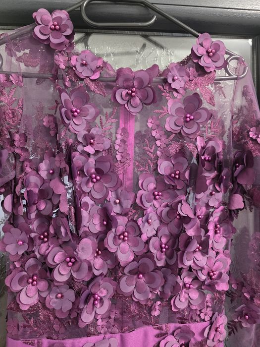 Rochie superbă cu imprimeu 3D