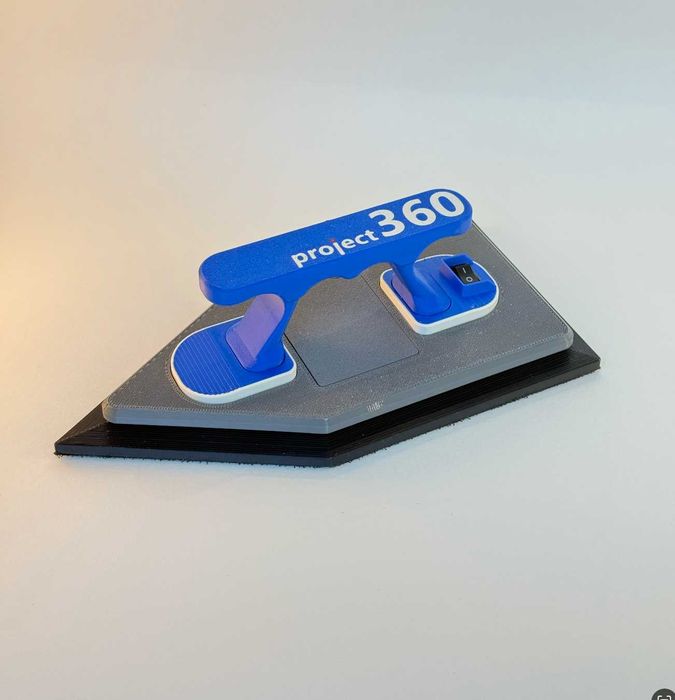 Ръчен шлайф "DELTA Led" за шпакловка с LED подсветка Project 360