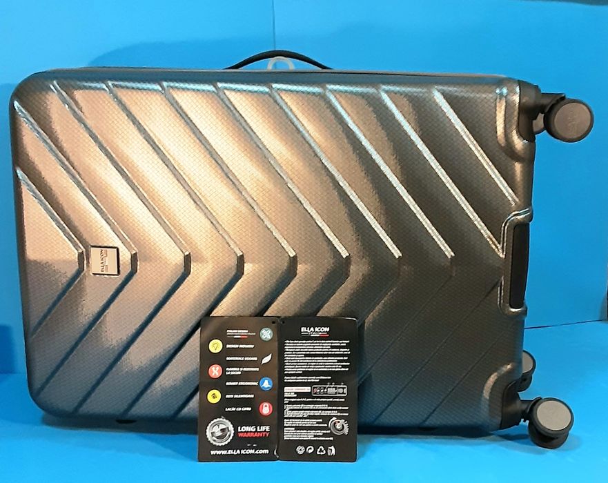 Troler premium ELLA ICON material rezistent ABS - NOU - 330 Lei