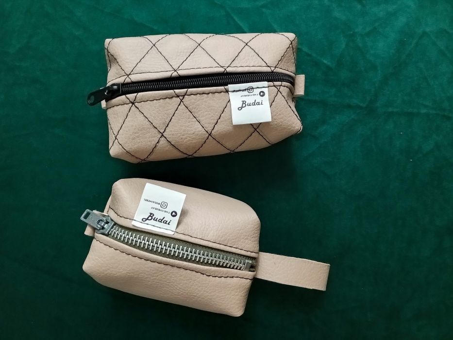 Косметички на заказ, любого цвета, кожзам, велюр