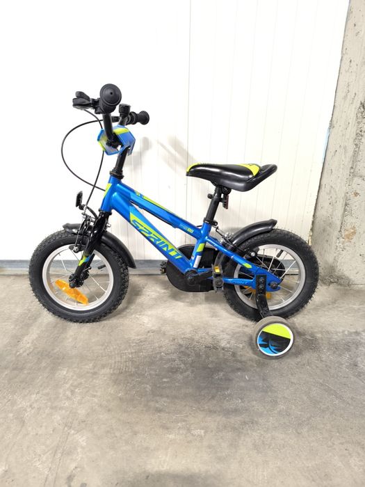 Детски велосипед с помощни колела 12" Sprint Casper