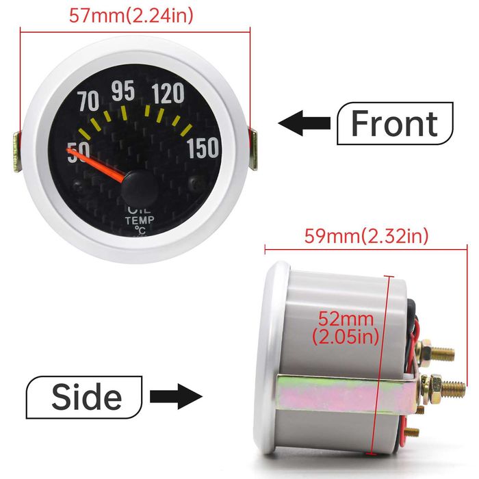 Измервателни уреди налягане масло температура масло вода волтметър