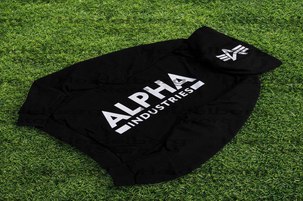 Alpha industries big logo