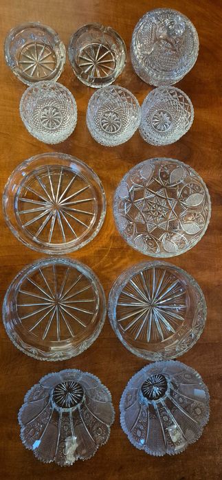 Купи и фруктиери от оловен кристал