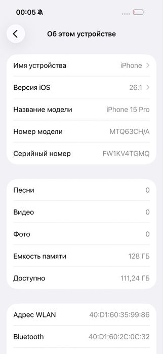 Iphone 15 Pro Dual sim