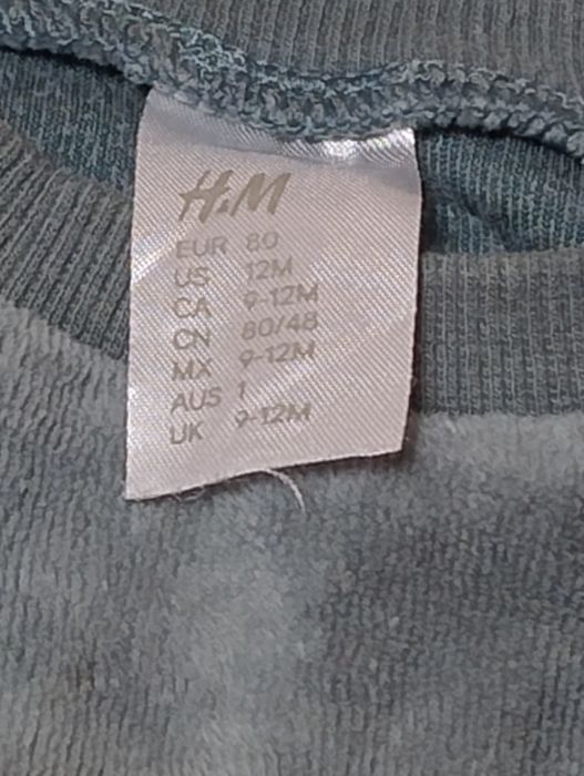 Compleu catifea HM marimea 80