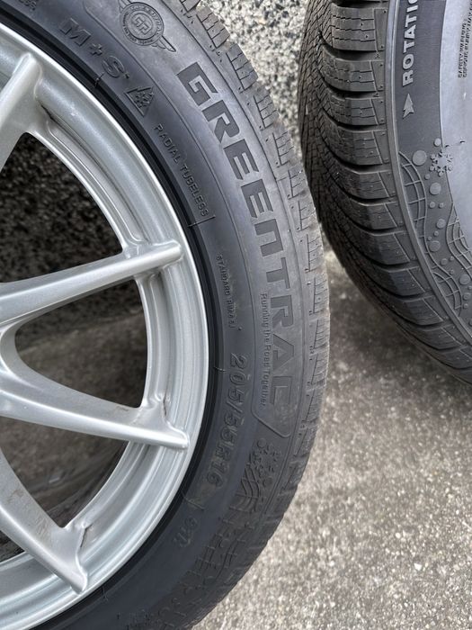 Джанти с чисто нови зимни гуми 205/55/16 за Mercedes/Мерцедес