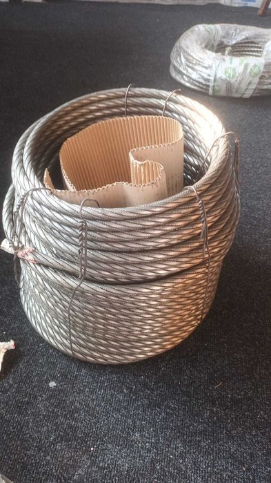 Cablu troliu otel 6x25 fi 13mm cu inima metalica