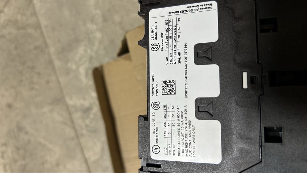 Siemens 3RT2037-1AP00