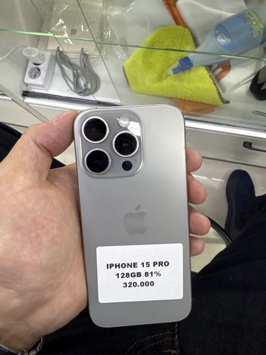 iPhone 15 pro 128gb 81% без ремонта