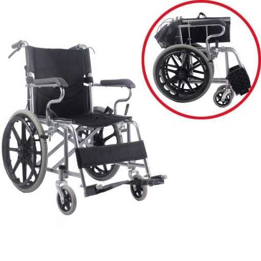 Scaun cu rotile pliabil ușor profesional