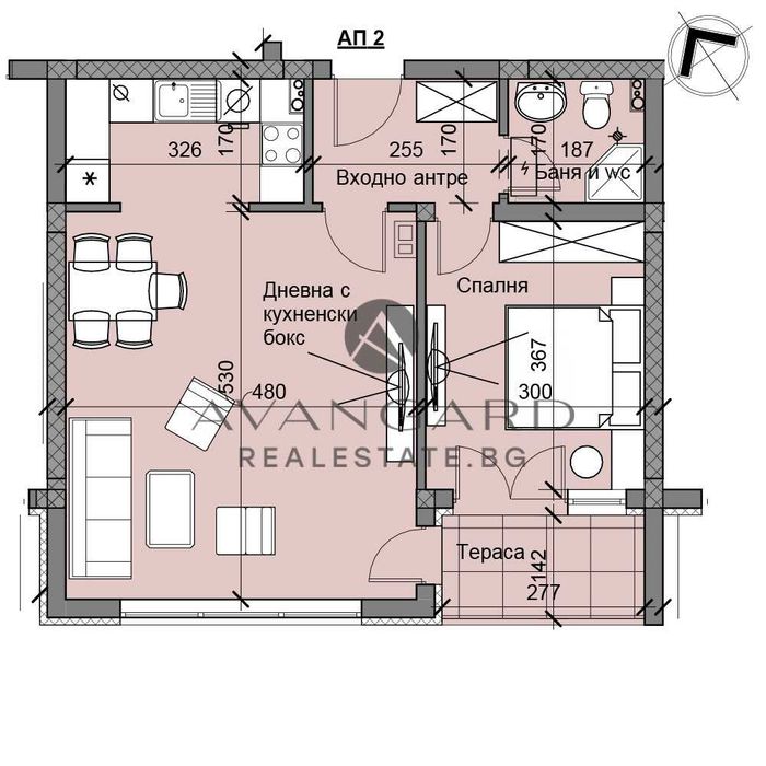 Продава се Двустаен апартамент в Пловдив, Остромила - 71 кв.м за 1662 €/кв.м - Снимка #4