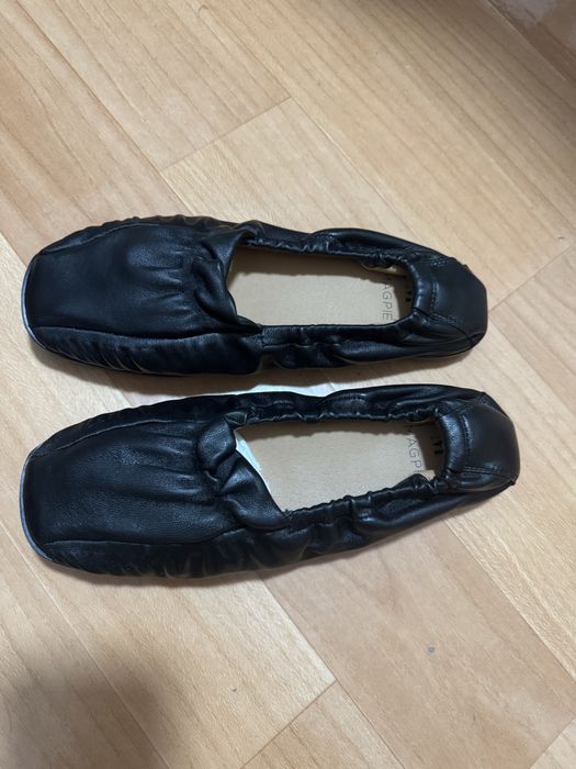 Кожанные балетки