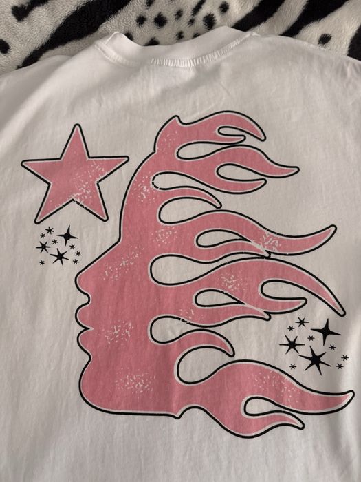 Tricou Hellstar "Paradise Girls!" Alb - Mărimea M
