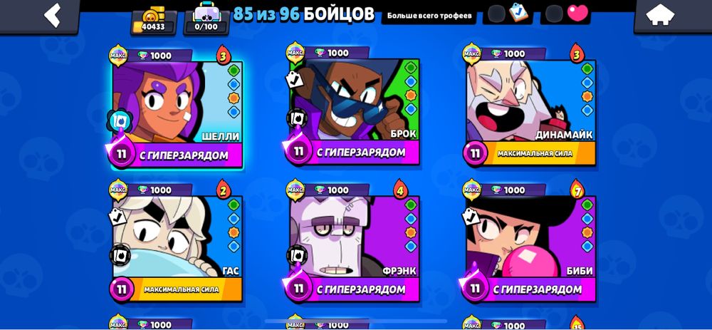 Аккаунт бравл старс