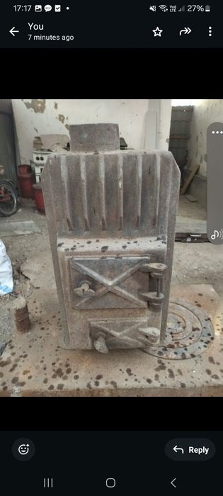 Бу ржуйка печка на углах