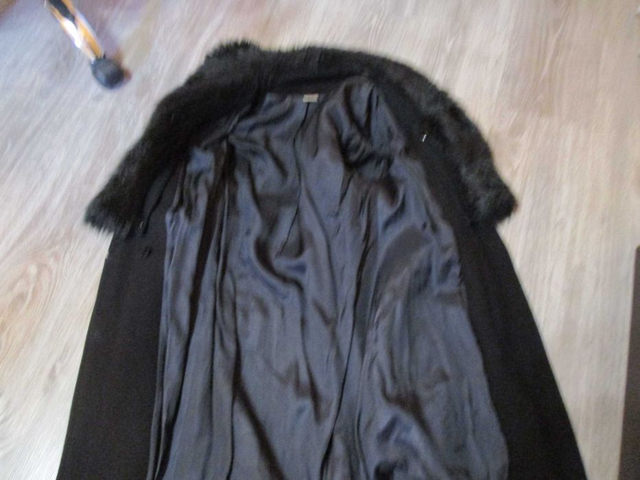 Дамско палто черно