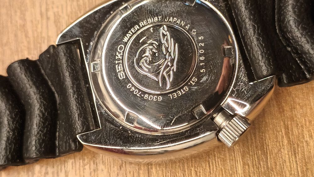 Seiko 6309 7040, 1975 Автоматик дайвър Turtle